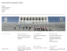 Tablet Screenshot of fischerelsani.net
